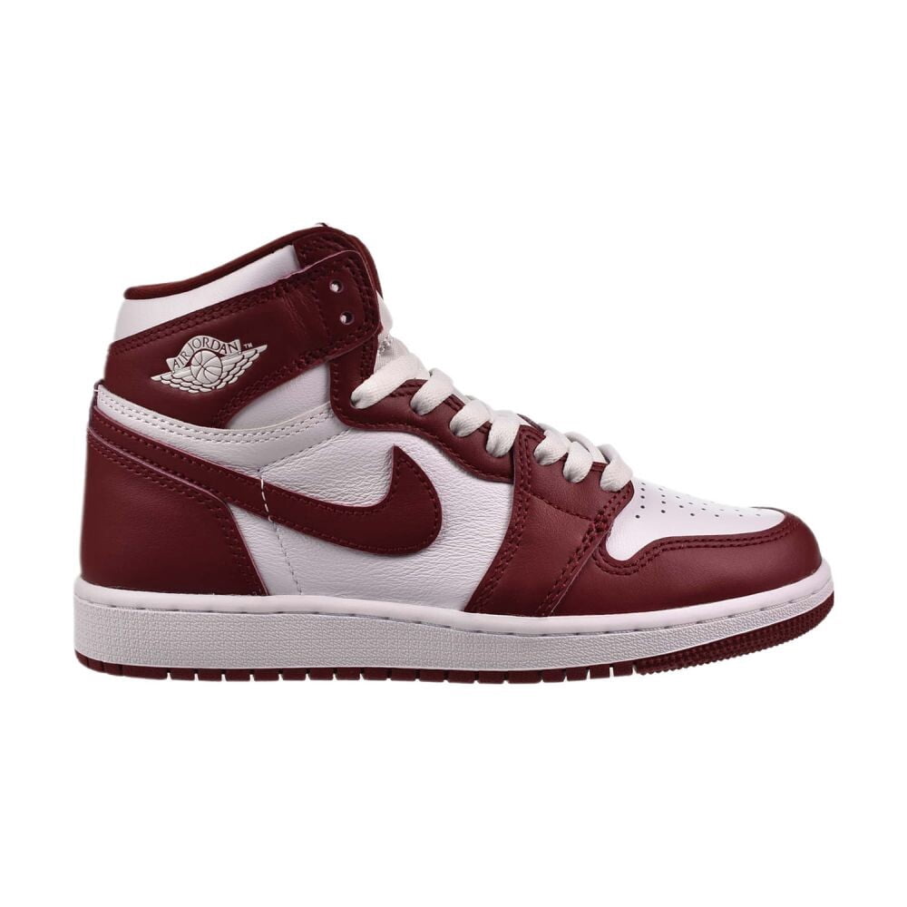 Big Kid's Jordan 1 Retro High OG "Artisanal Red" Wt/Team Rd (FD1437 160) - 4.5