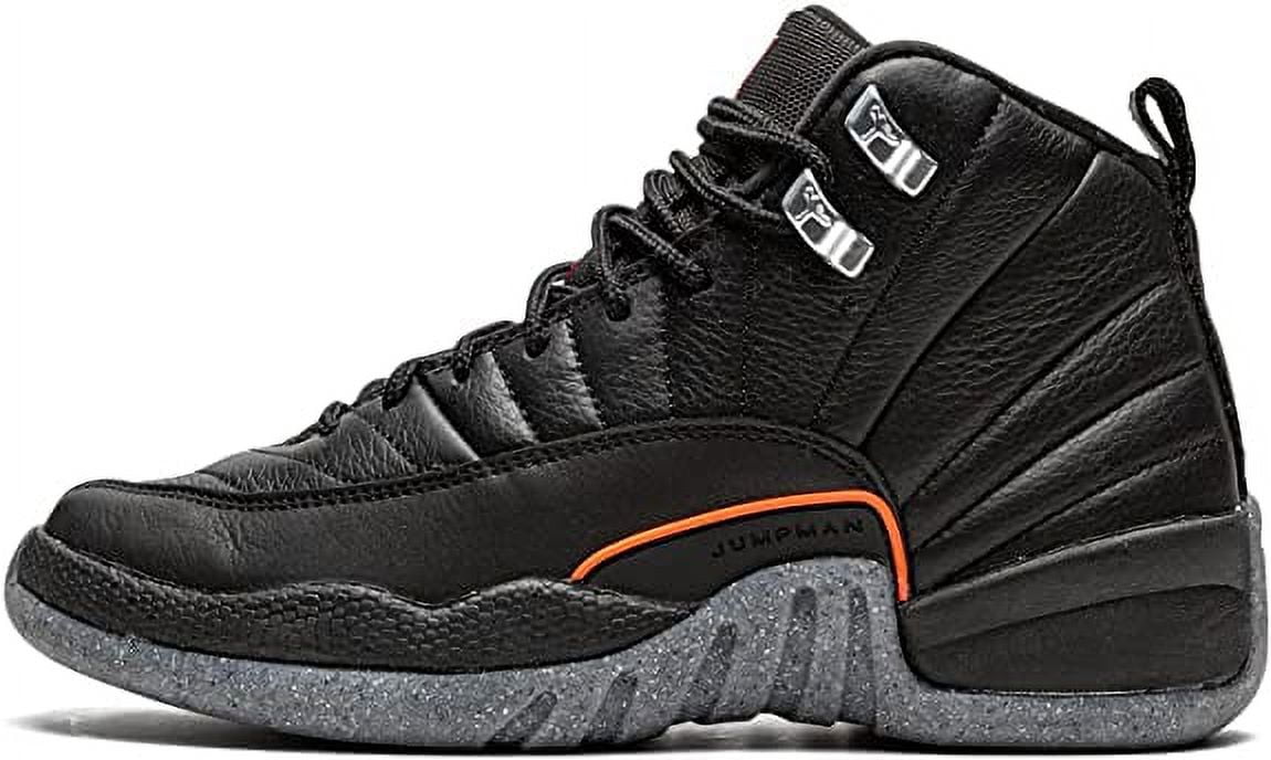 Big Kid's Jordan 12 Retro "Utility" Black/Black-Bright Crimson (DM5204 006) - 3.5