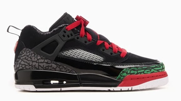 Big Kid's Jordan Spizike Low Black/Varsity Red (FQ3950 060) - 5