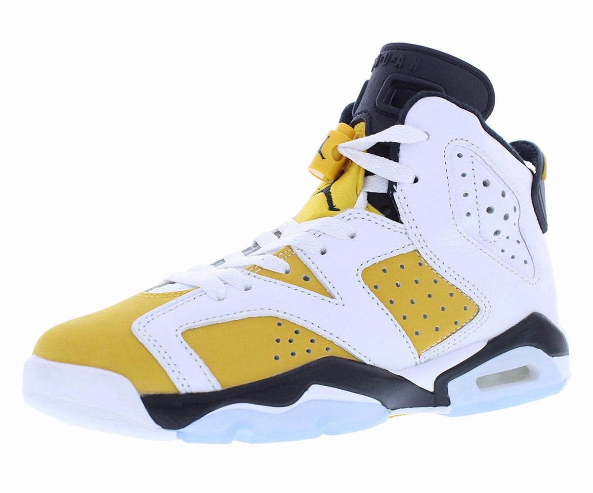 (GS) Air Jordan 6 Retro 'White / Yellow Ochre' (2024) 384665-170
