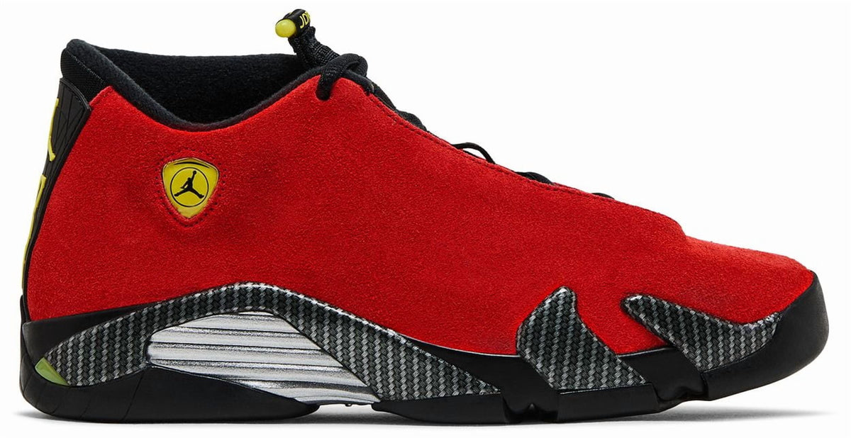 Air Jordan 14 Retro (GS) "Ferrari" Big Kids Shoes Challenge Red if5016-600