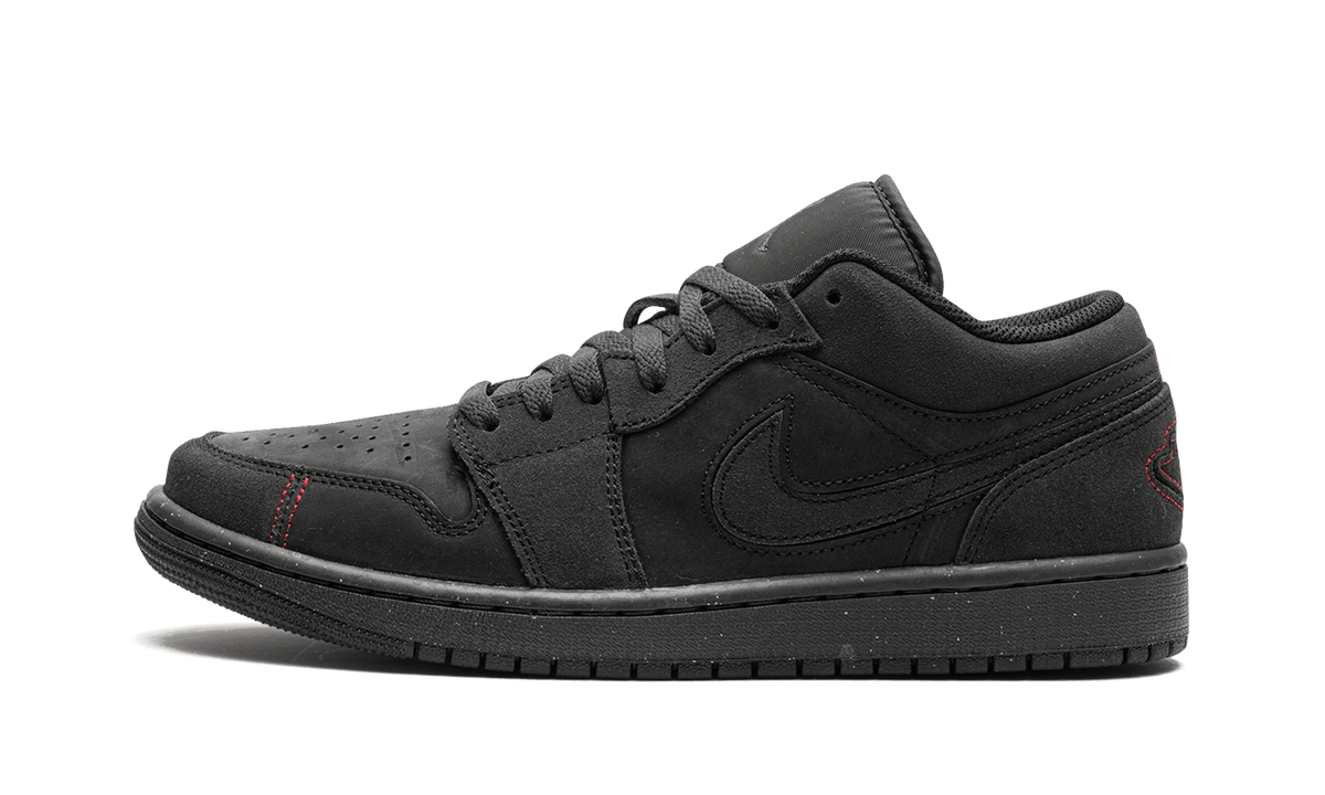 Jordan MENS Air Jordan 1 Low SE Craft "Dark Smoke Grey / Varsity Red" FD8635 001 from Stadium Goods