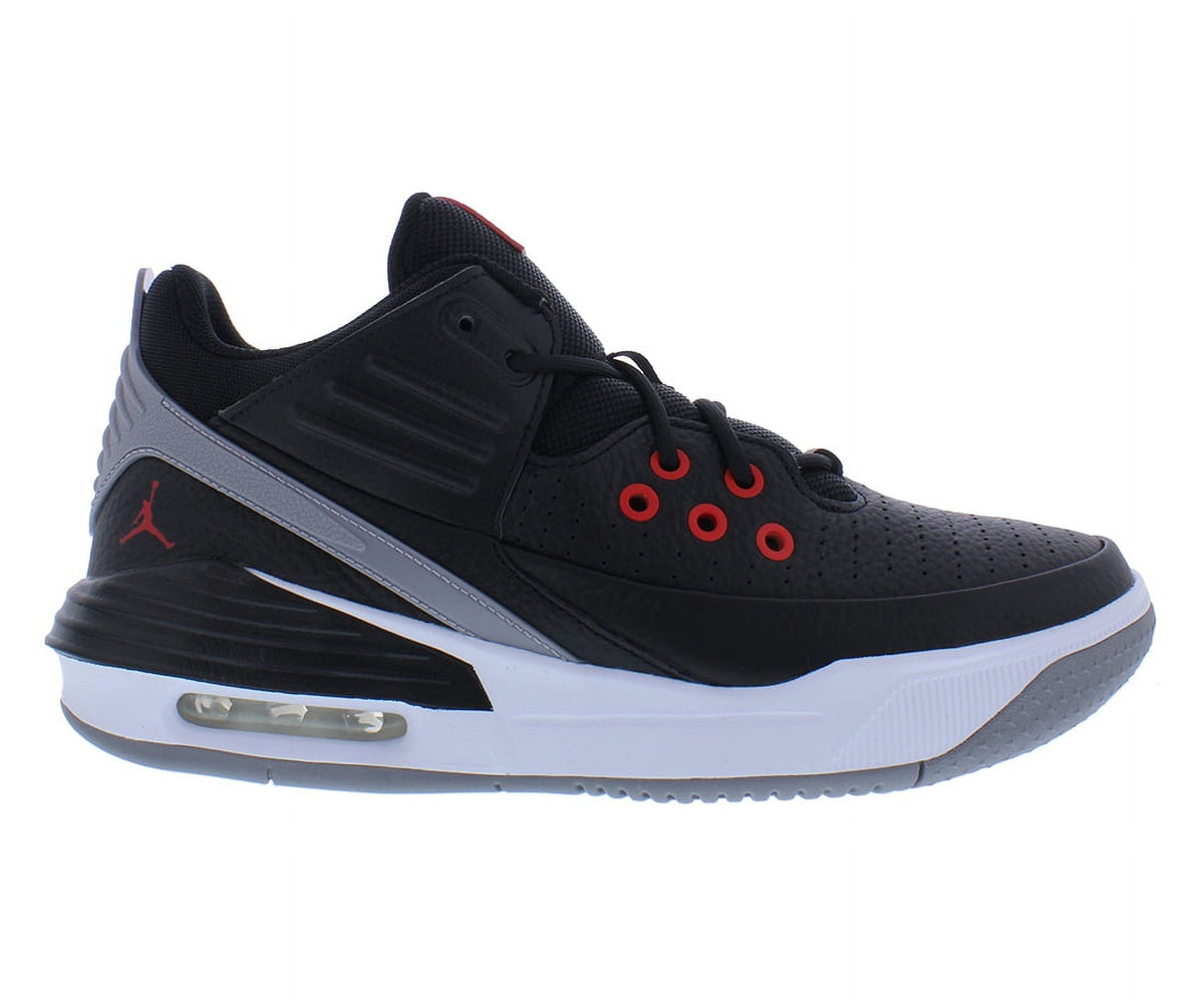 Jordan Max Aura 5 Men's Size 13 Black Red Athletic Shoes DZ4353 061