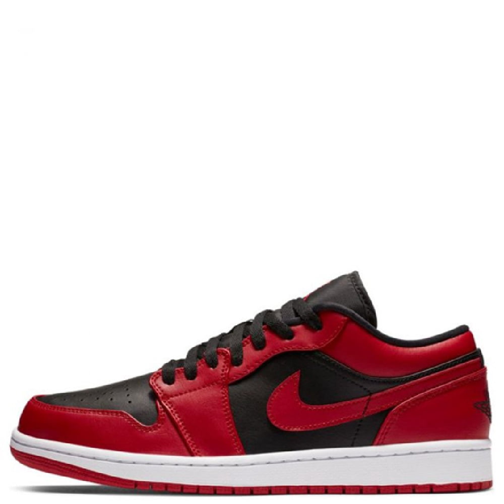 Men's Jordan 1 Low Gym Red/Black-White (553558 606) - 10