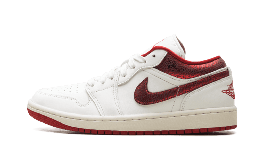 Jordan WOMENS Jordan 1 Low Womens "Ruby" HJ9338 106 HJ9338 106 from Stadium Goods
