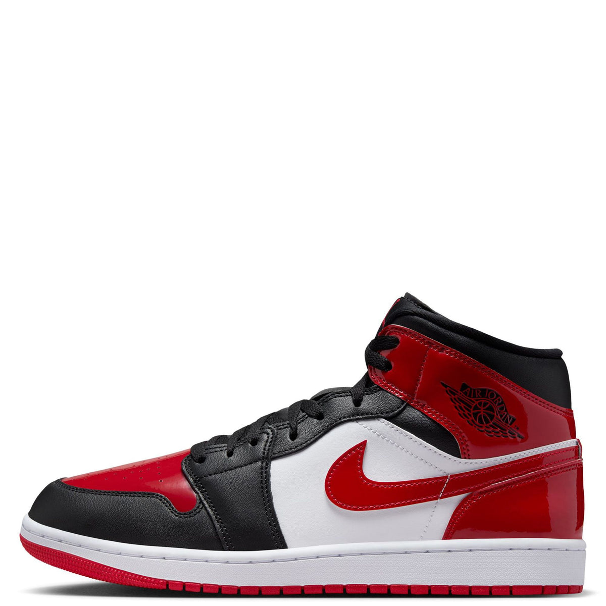 Men's Jordan 1 Mid SE Black/Varsity Red-White (HV4091 006) - 12