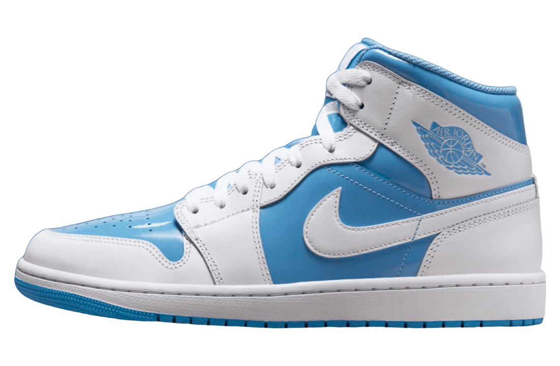 Men's Jordan 1 Mid SE White/Legend Blue (FZ2142 114) - 9