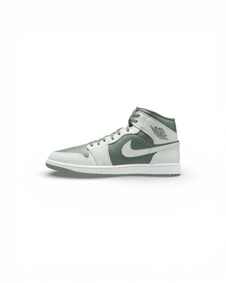 Men's Jordan 1 Mid 'Summit White Vintage Lichen' (DQ8426-107) - 10.5