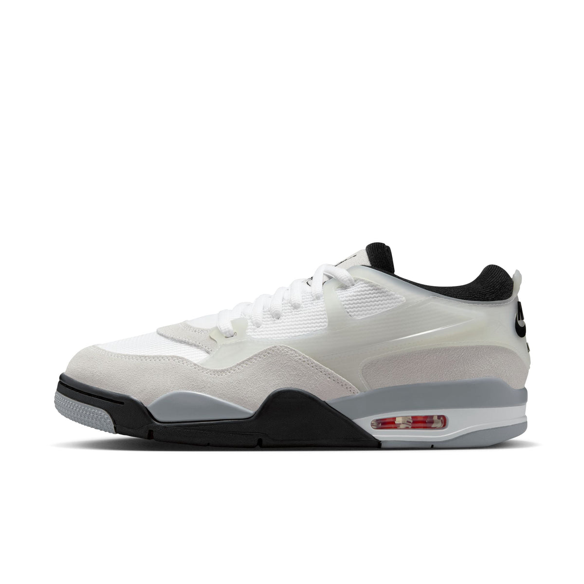 Air Jordan 4 RM Men's Size 11 White Grey Suede Athletic Shoes FQ7939 108