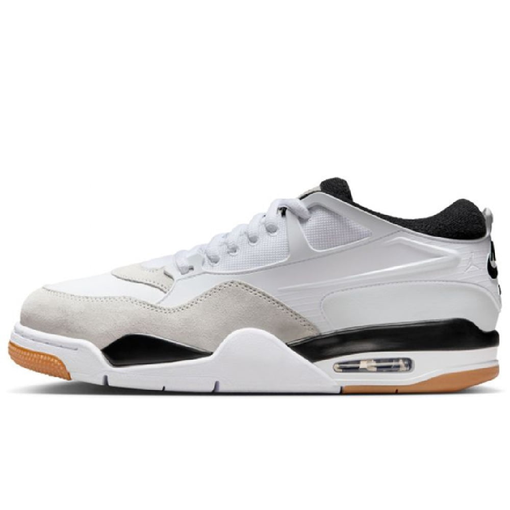 Jordan 4 RM White Black Gum Men's Sneakers FQ7939-110
