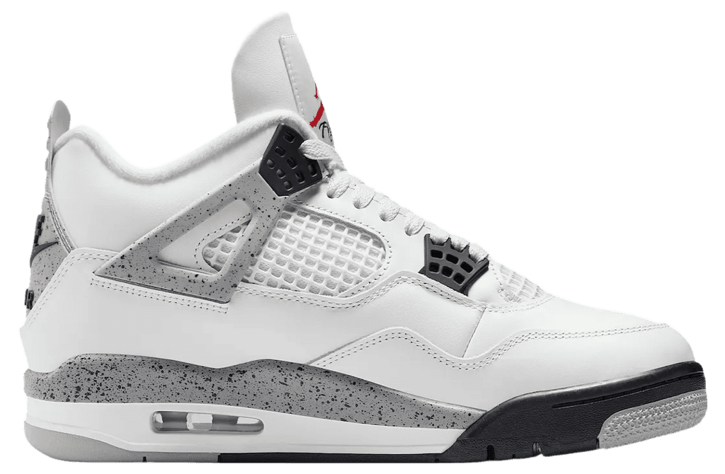 Jordan 4 Retro OG White Cement Men's Sneakers FV5029-100