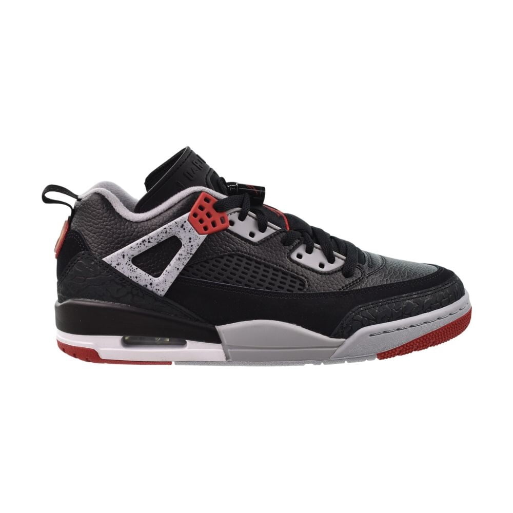 Men's Jordan Spizike Low Black/Gym Red-Wolf Grey-White (FQ1759 009) - 13