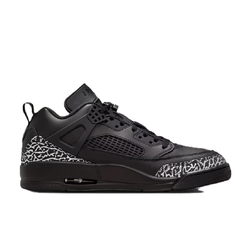 Men's Jordan Spizike Low Black/Metallic Silver-Black (IV2417 010) - 10.5