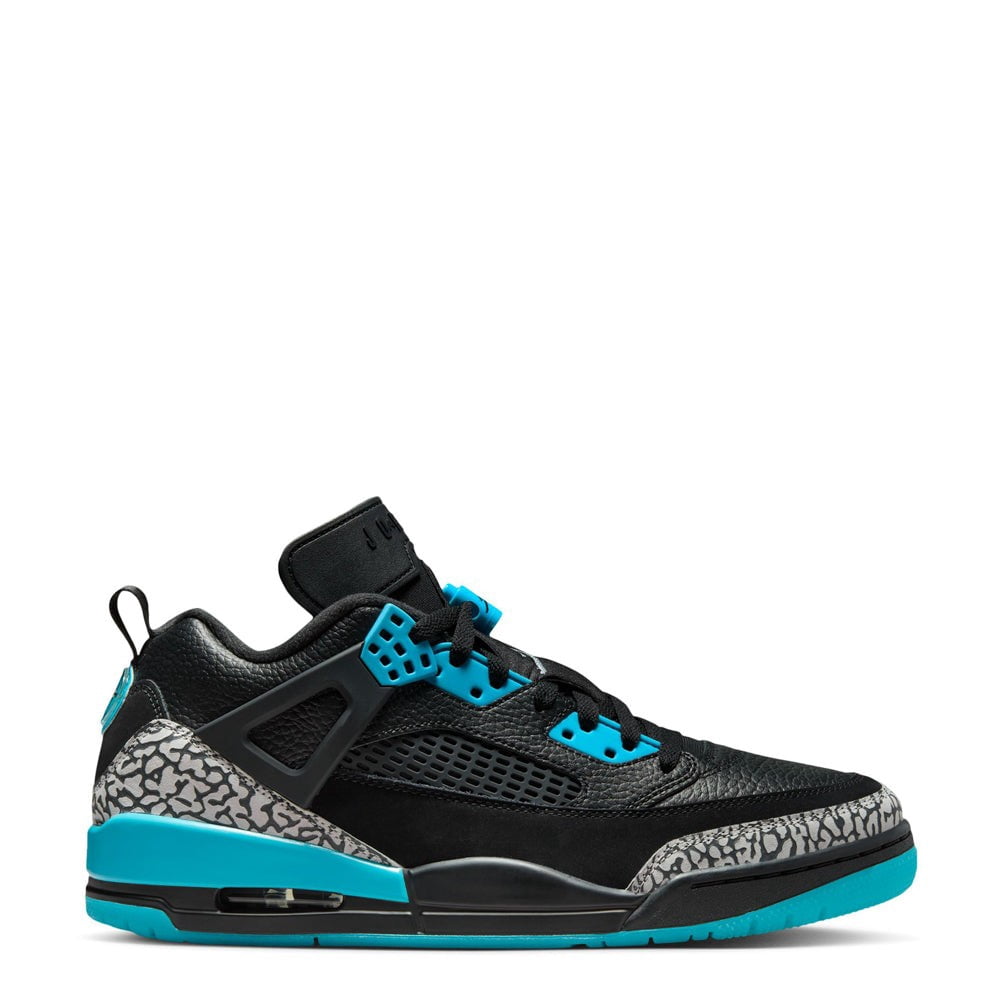 Jordan Spizike Low Men's Size 11.5 Black Blue Leather Athletic Shoes FQ1759 005