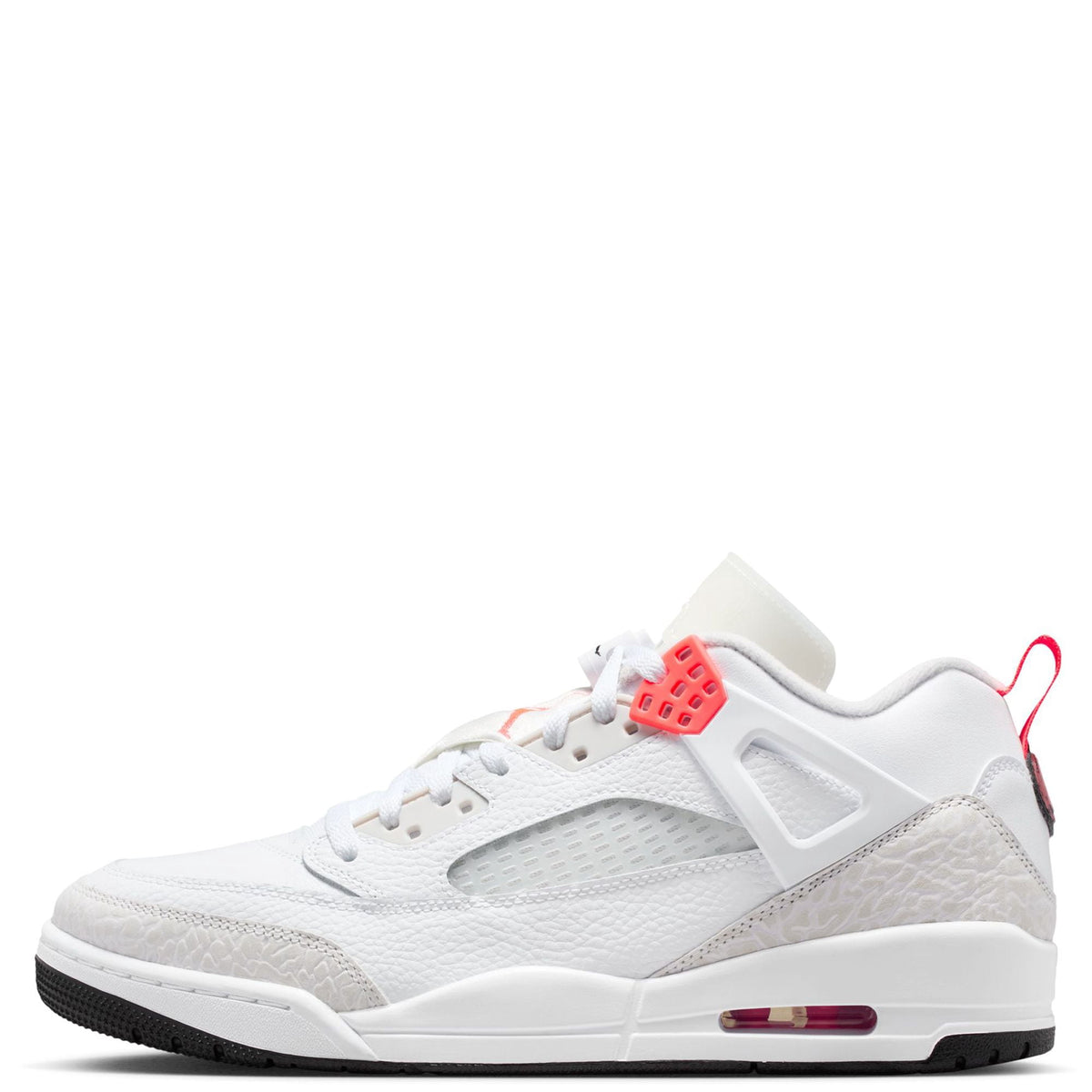 Air Jordan Men's Spizike Low White Bright Crimson IQ0305-100