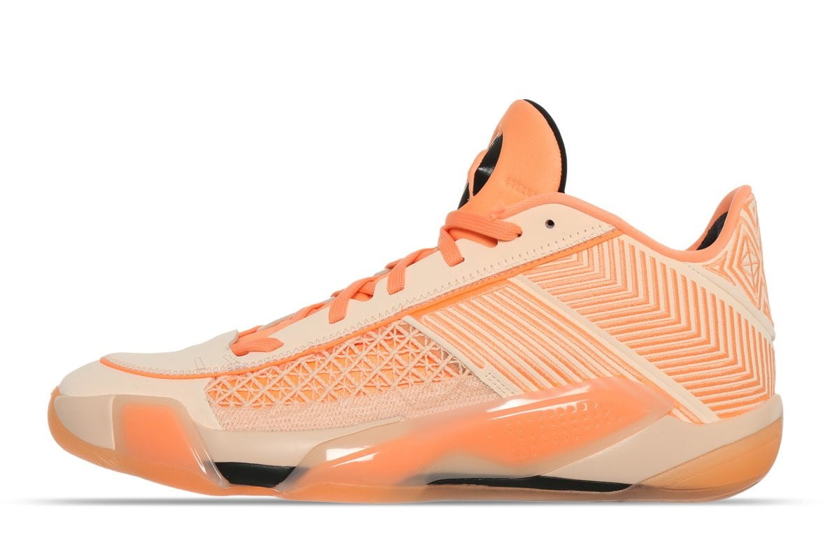 Men's Jordan XXXVII Low Crimson Tint/Black (FD2326 800) - 10