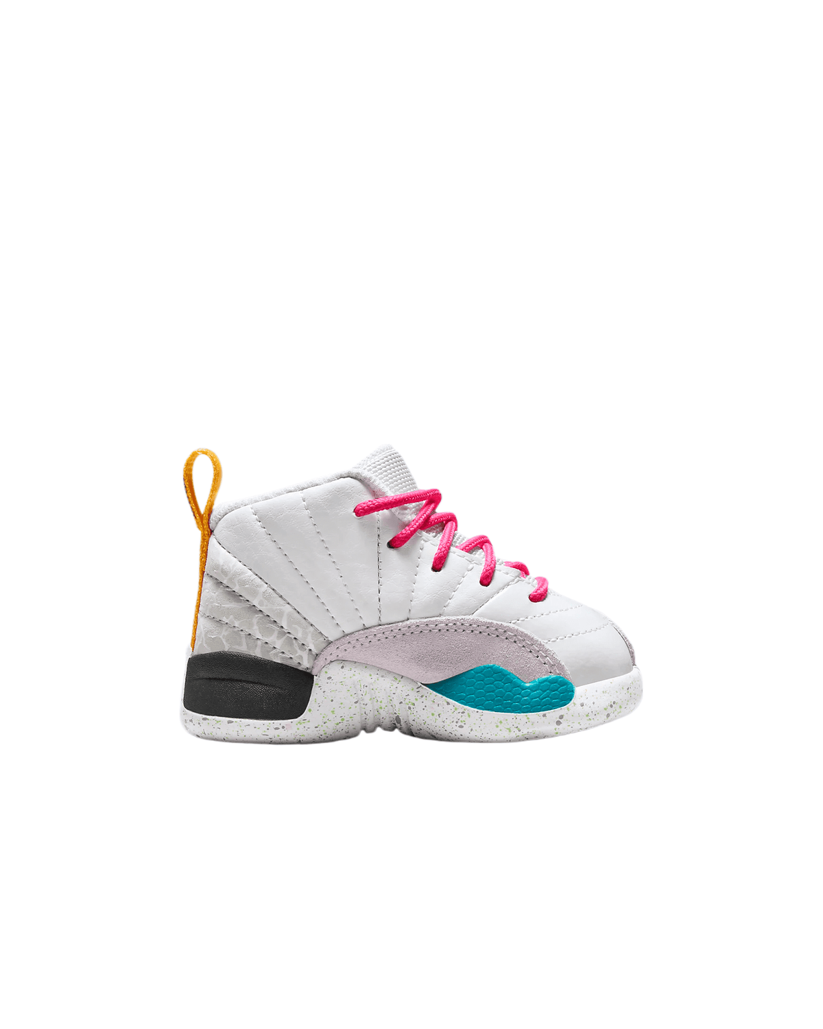Toddler's Jordan 12 Retro White/Vapor Green-Photon Dust (850000 130) - 8