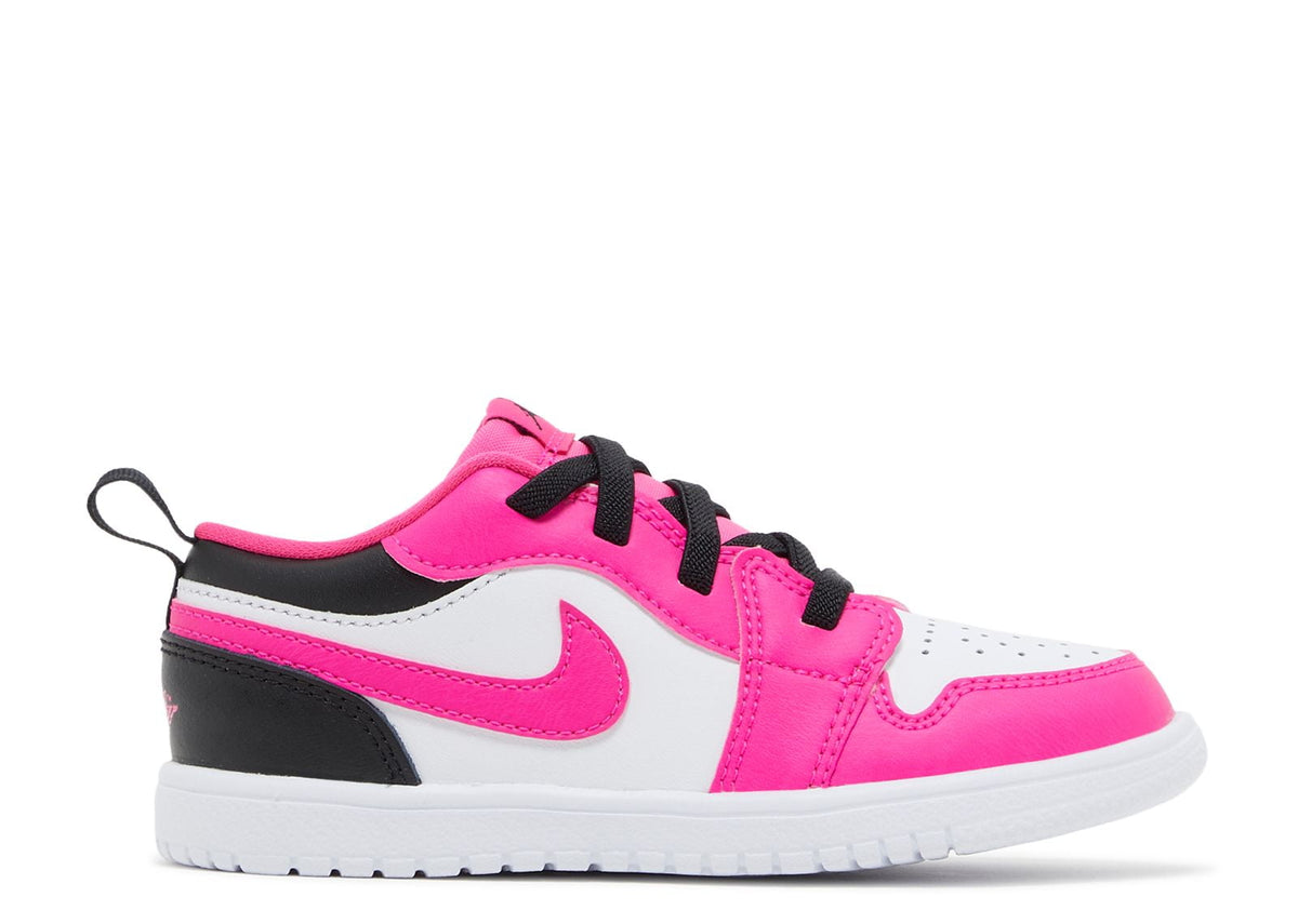 Toddler's Jordan 1 Low Alt White/Fierce Pink-Black (DZ6956 160) - 10