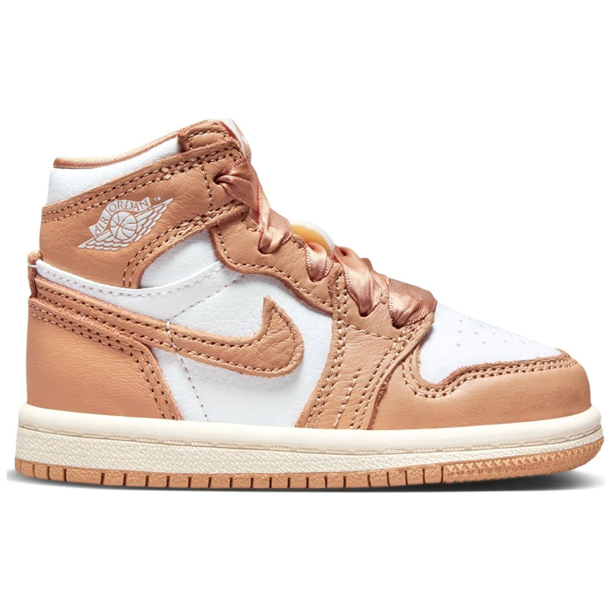 Toddler's Jordan 1 Retro High OG Praline/White-Sail (FN6623 201) - 6