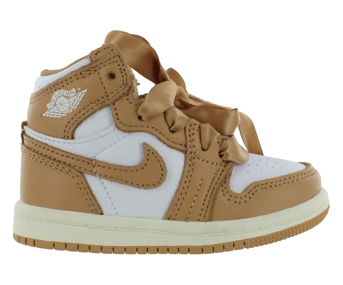 Toddler's Jordan 1 Retro High OG Praline/White-Sail (FN6623 201) - 6