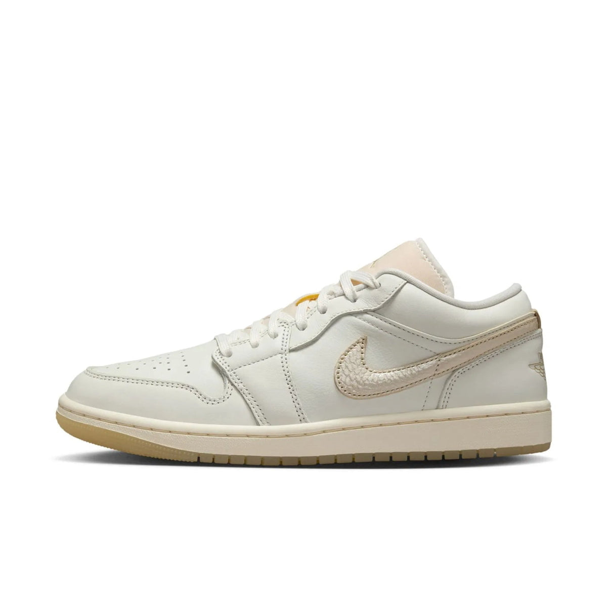 Women's Jordan 1 Low SE Sail/Team Gold-Pale Ivory (HV5157 100) - 7