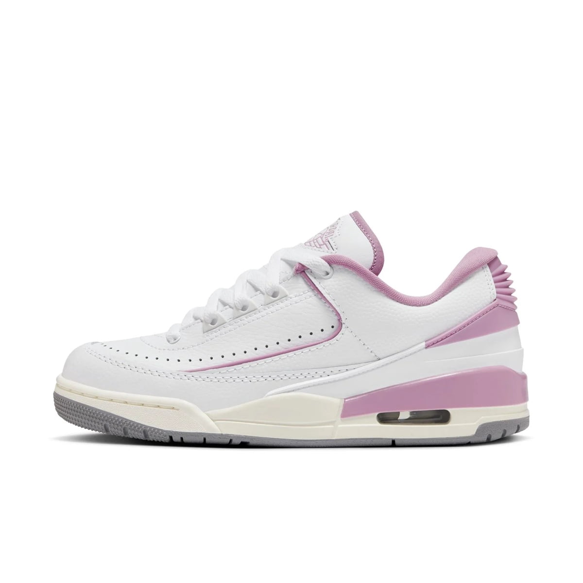 Women's Jordan 2/3 White/Orchid-Cement Grey-Sail (FZ4122 105) - 6