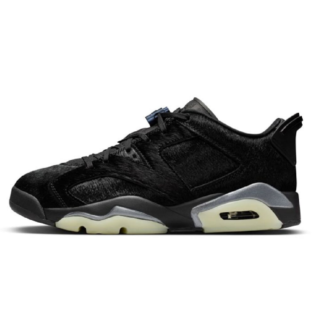 Jordan 6 Retro Low Blackout Women's Sneakers IO9786-001