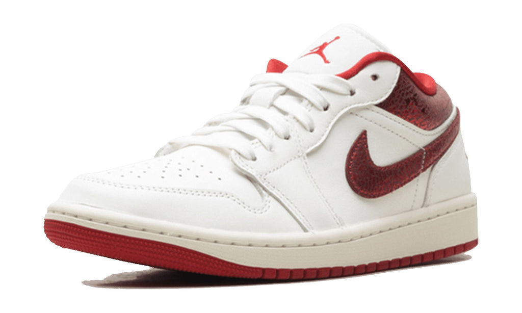 Jordan WOMENS Jordan 1 Low Womens "Ruby" HJ9338 106 HJ9338 106 from Stadium Goods