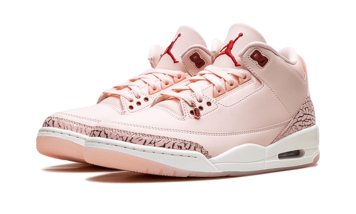 Jordan WOMENS Air Jordan 3 WMNS "Valentine's Day Treat Yourself" HJ0178 600 from Stadium Goods