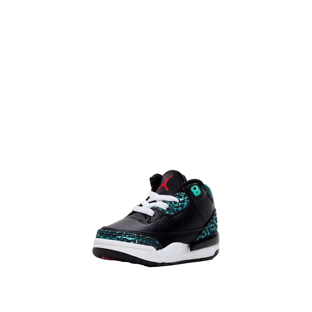 Toddler's Jordan 3 Retro "Cement Grey" Summit Wht/Fire Red (DM0968 106) - 8
