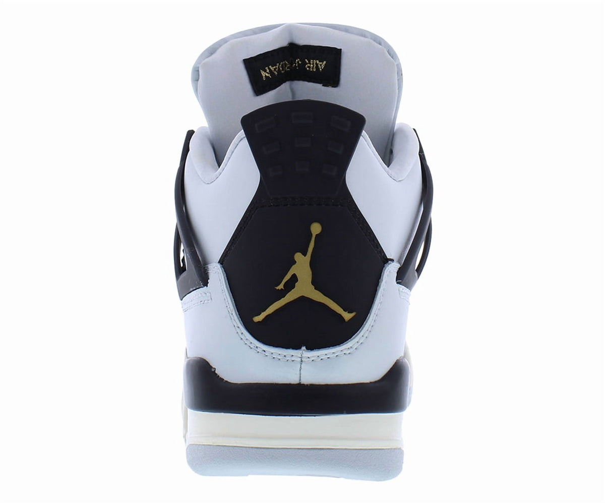 Little Kid's Jordan 4 Retro Pure Platinum/Metallic Gold (FZ8586 070) - 13