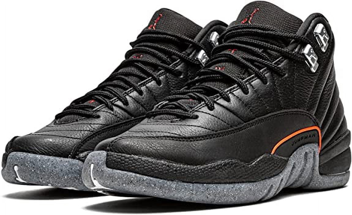 Big Kid's Jordan 12 Retro "Utility" Black/Black-Bright Crimson (DM5204 006) - 3.5