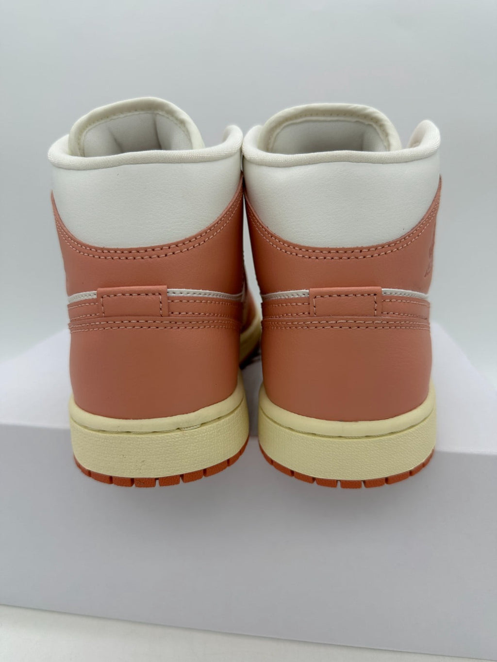 Women's Jordan 1 Mid Sail/Madder Root (BQ6472 180) - 8