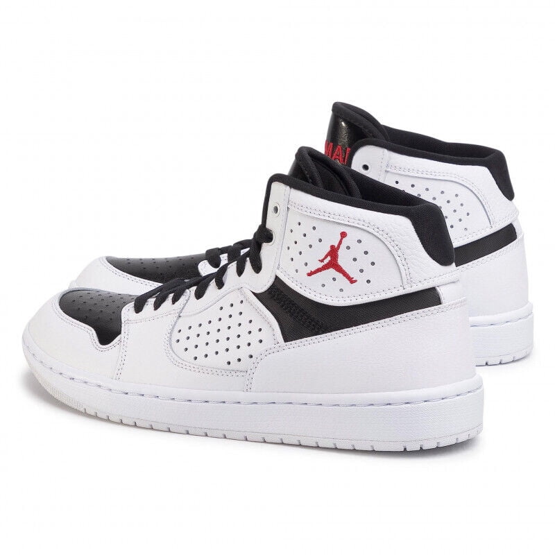 Air Jordan Access AR3762-101 Men's White/Gym Red/Black Running Shoes TV571 (7.5)