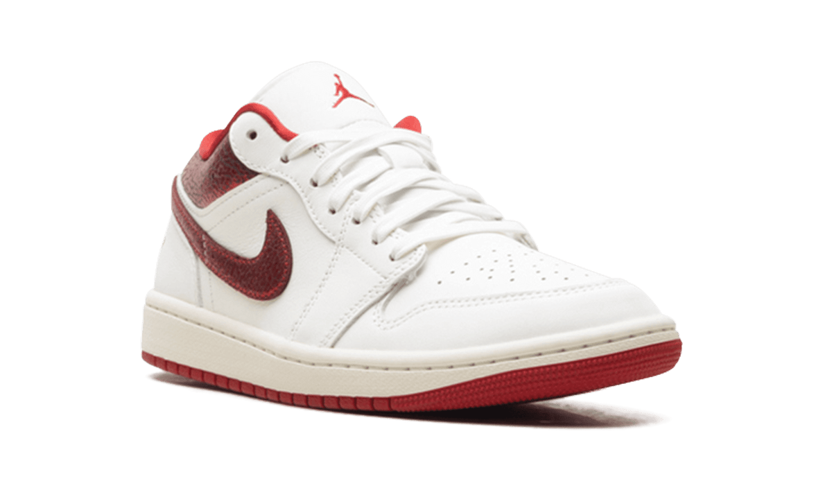 Jordan WOMENS Jordan 1 Low Womens "Ruby" HJ9338 106 HJ9338 106 from Stadium Goods