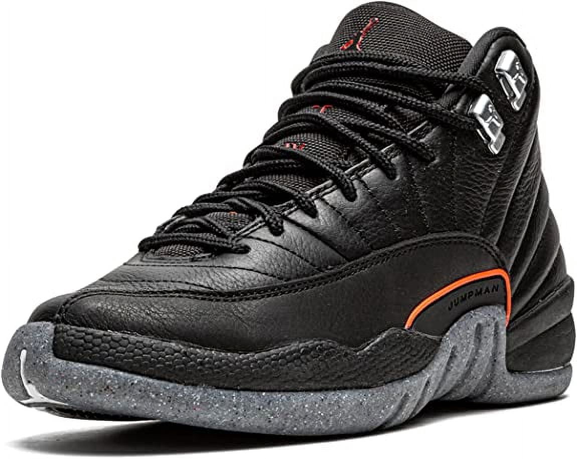 Big Kid's Jordan 12 Retro "Utility" Black/Black-Bright Crimson (DM5204 006) - 3.5