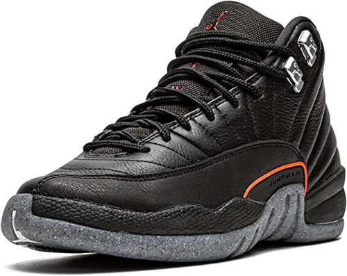 Big Kid's Jordan 12 Retro "Utility" Black/Black-Bright Crimson (DM5204 006) - 3.5