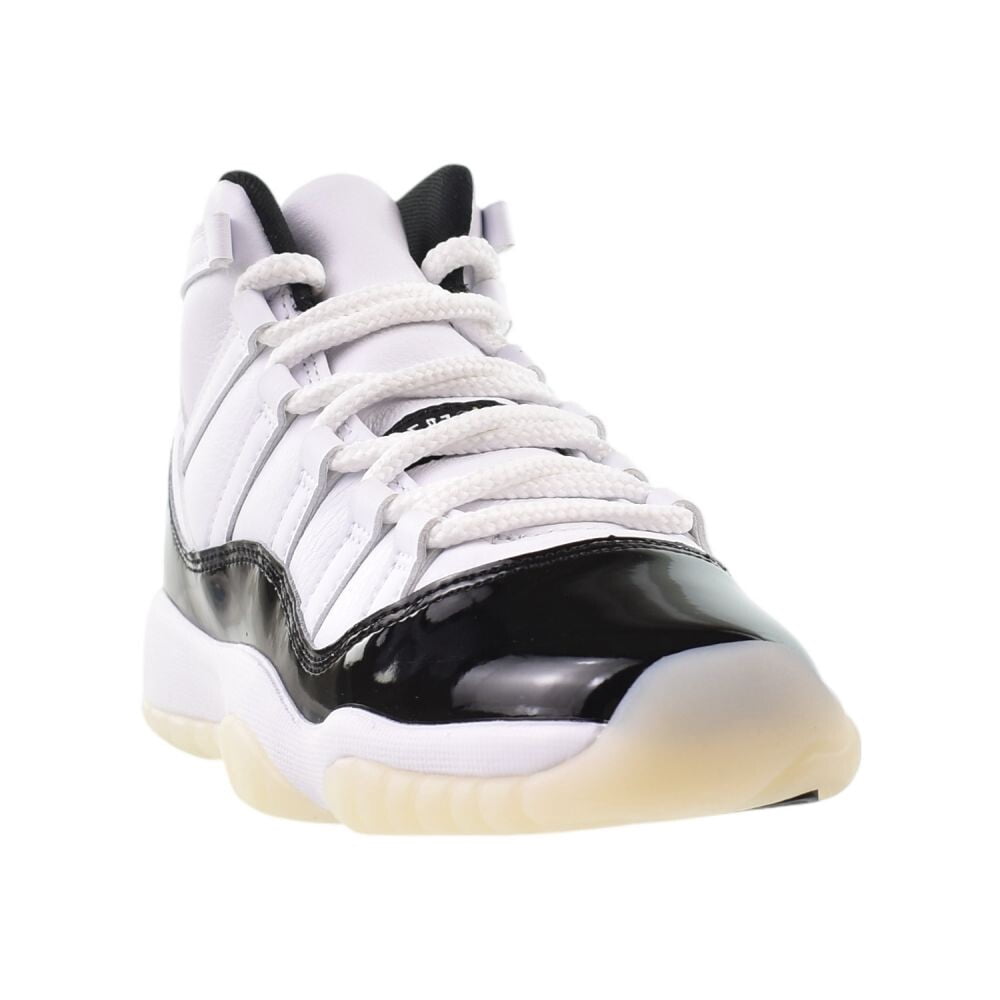 Nike Air Jordan 11 Retro GS Boys Shoes Size 5.5, Color: White/Metallic Gold/Black