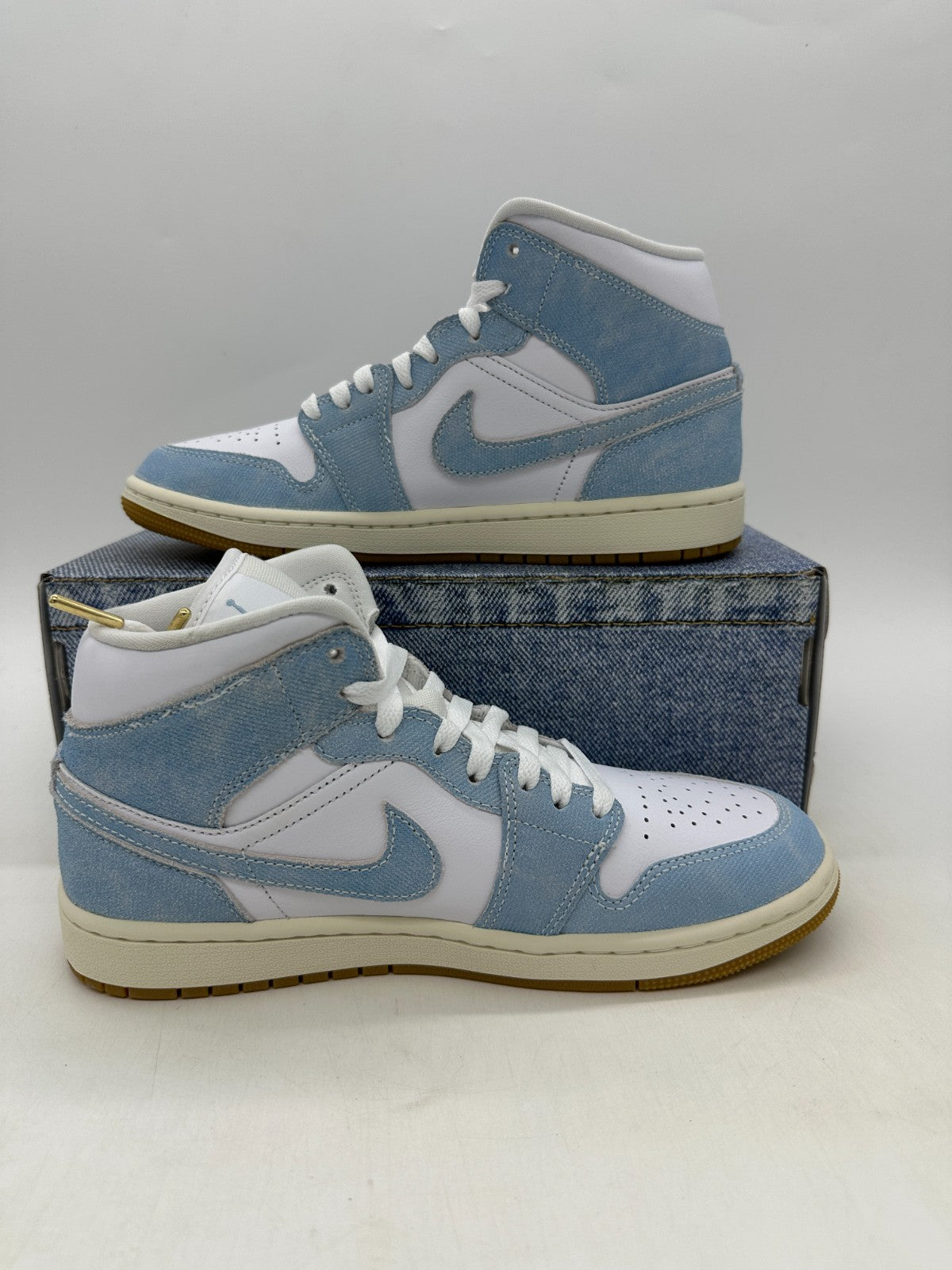 Jordan 1 Mid Denim Women's Sneakers HQ2005-100
