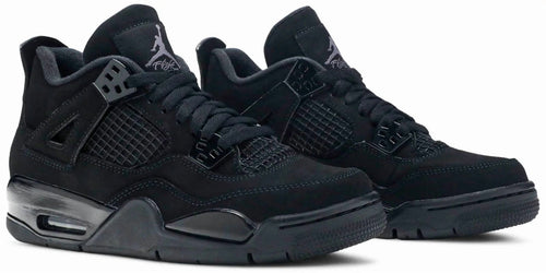 Big Kid's Jordan 4 Retro OG "Black Cat" Black/Black-LT Graphite (IB4171 010) - 4