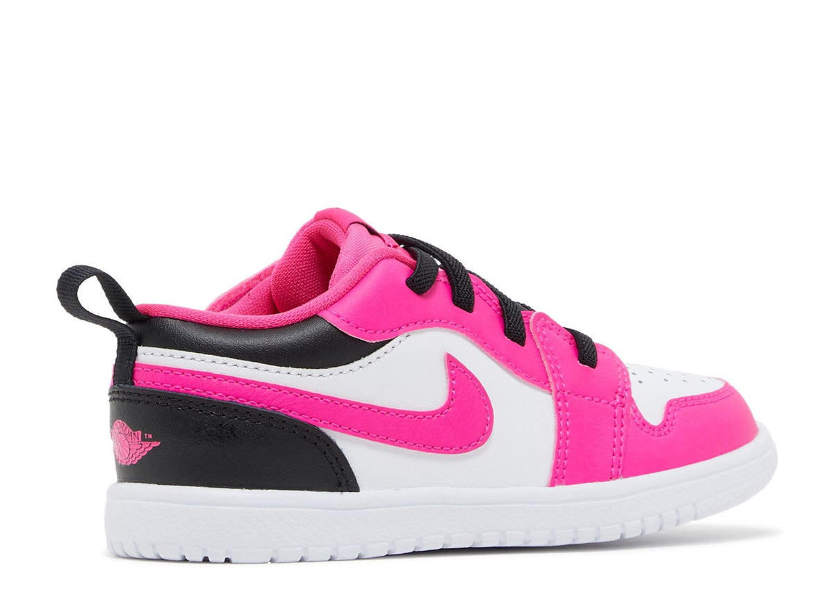 Toddler's Jordan 1 Low Alt White/Fierce Pink-Black (DZ6956 160) - 10