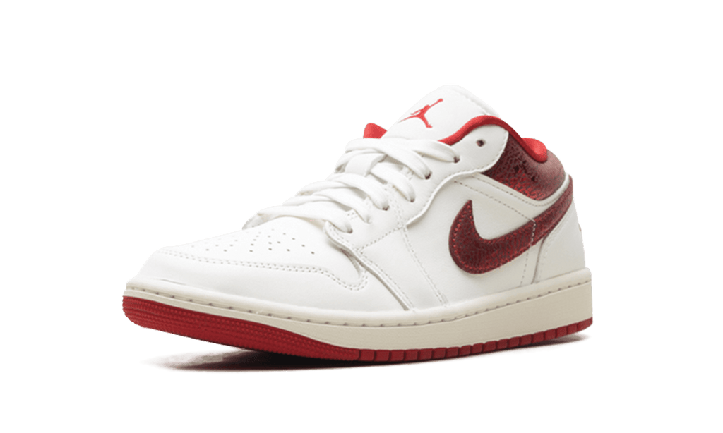Jordan WOMENS Jordan 1 Low Womens "Ruby" HJ9338 106 HJ9338 106 from Stadium Goods