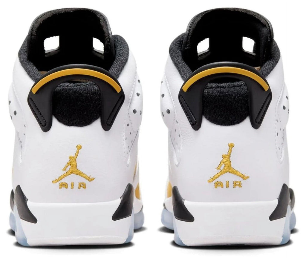 (GS) Air Jordan 6 Retro 'White / Yellow Ochre' (2024) 384665-170