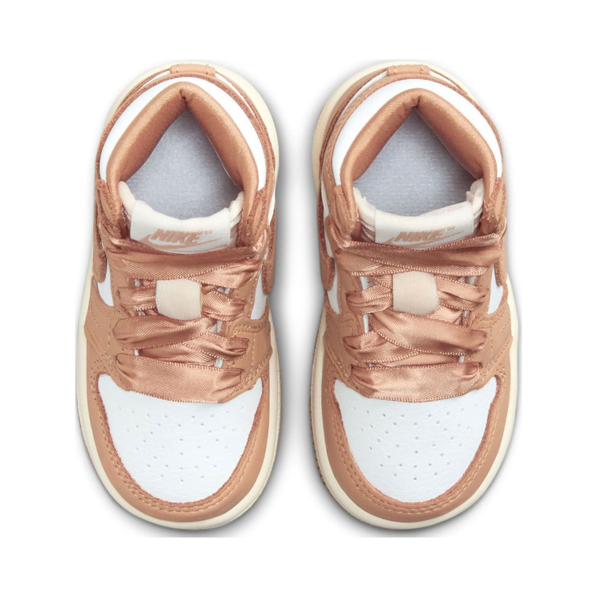 Toddler's Jordan 1 Retro High OG Praline/White-Sail (FN6623 201) - 6