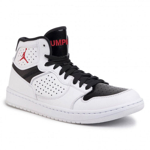 Air Jordan Access AR3762-101 Men's White/Gym Red/Black Running Shoes TV571 (7.5)