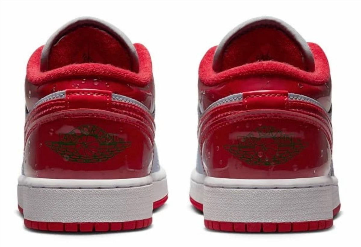 Big Kid's Jordan 1 Low SE Football Grey/University Red (FQ1935 018) - 6