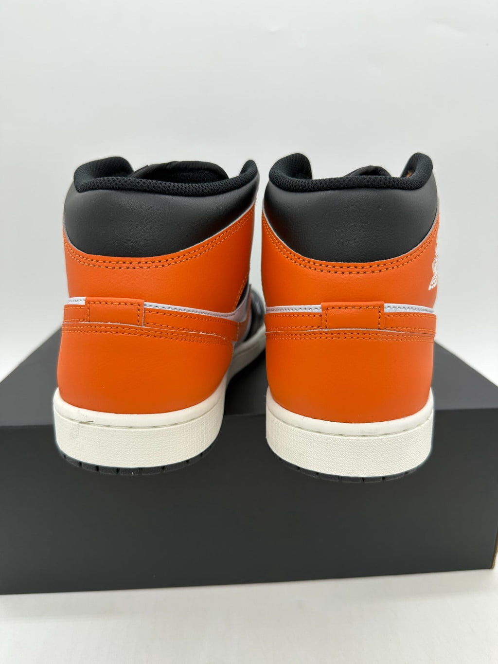 Men's Jordan 1 Mid Starfish/Black-White-Sail (DQ8426 801) - 8