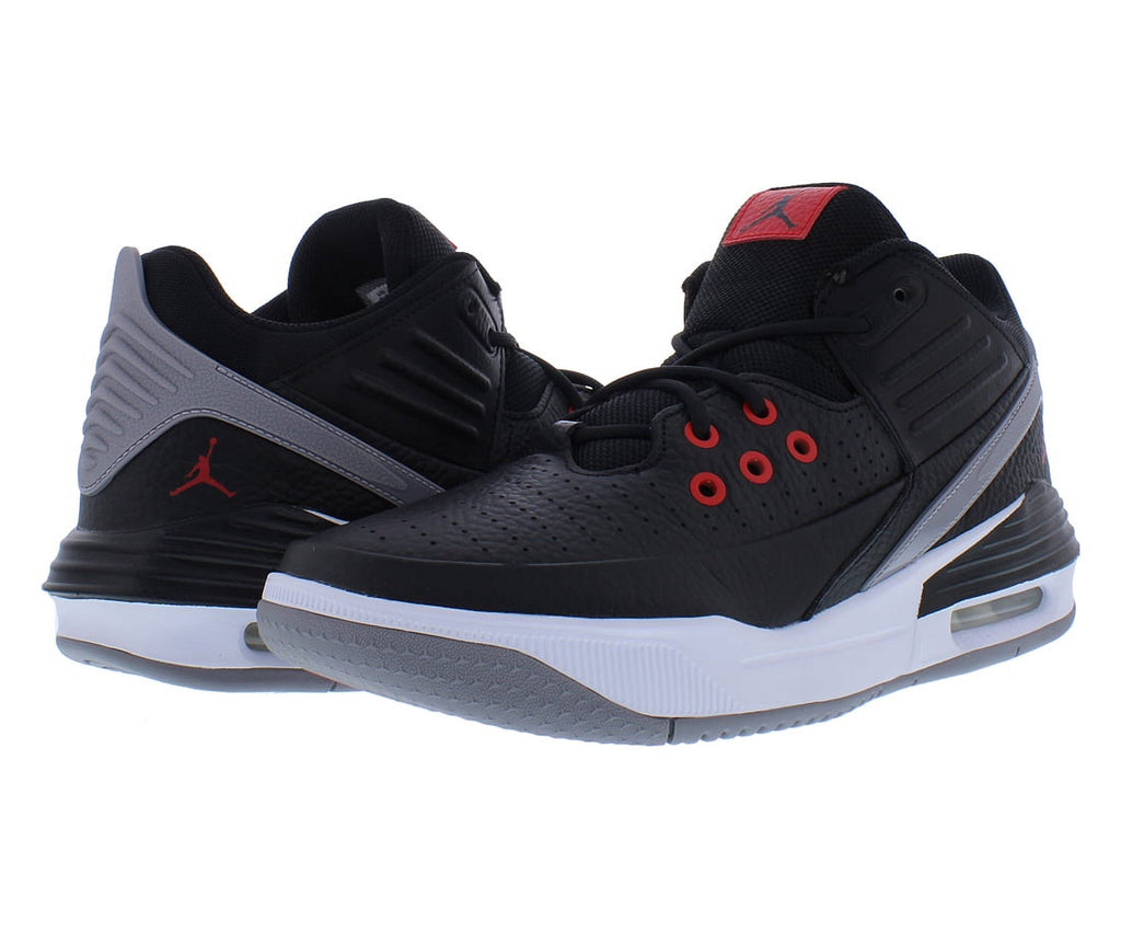 Jordan Max Aura 5 Men's Size 13 Black Red Athletic Shoes DZ4353 061